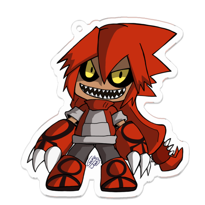 アクリルキーホルダー（コーティング） - 70 x 70 (mm)