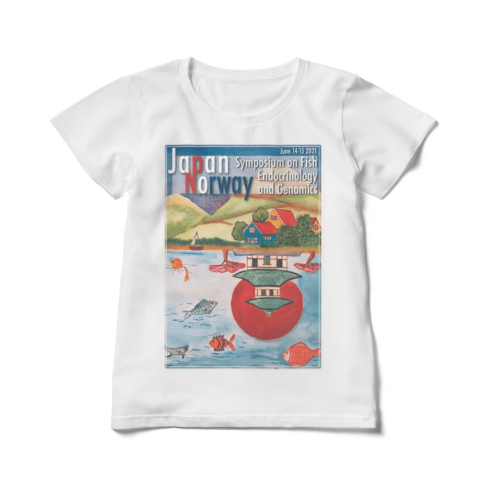 レディースTシャツ - L - 白