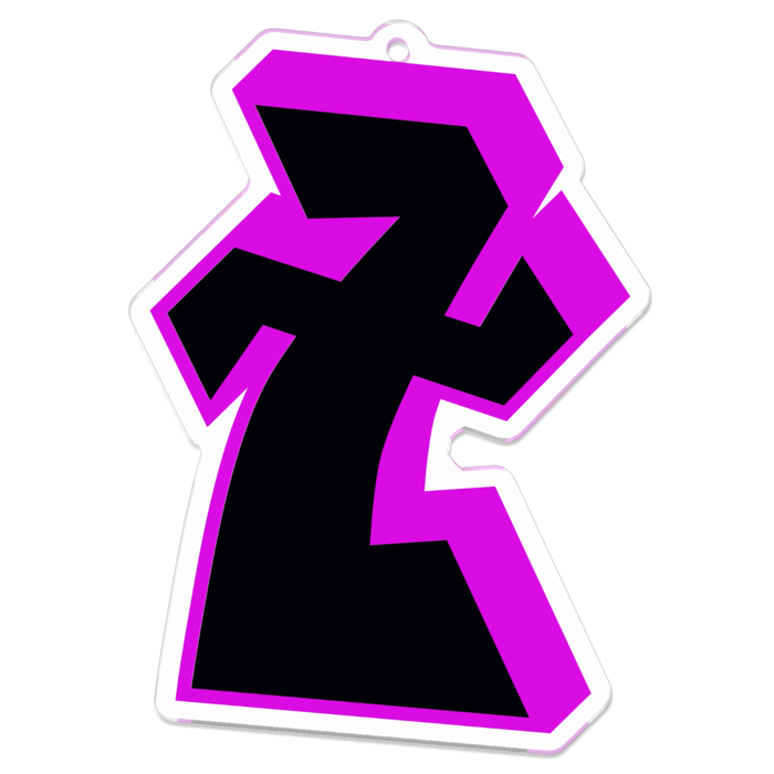 アクリルキーホルダー - 70 x 70 (mm)