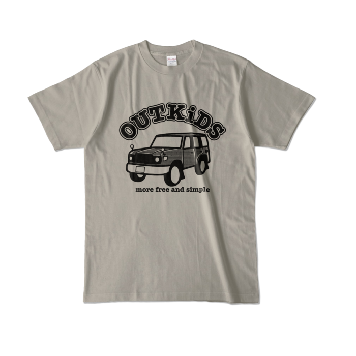 カラーTシャツ - L - シルバーグレー (淡色)