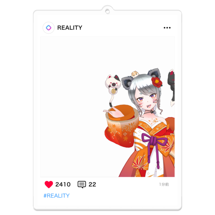 アクリルキーホルダー - 100 x 100 (mm)