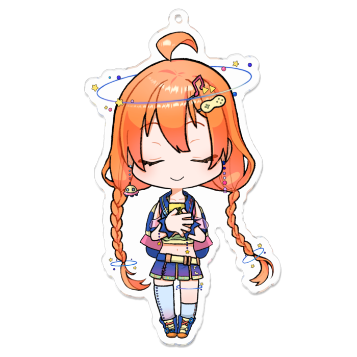 アクリルキーホルダー - 100 x 100 (mm)