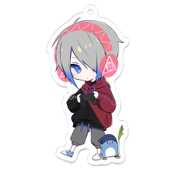 アクリルキーホルダー - 70 x 70 (mm)