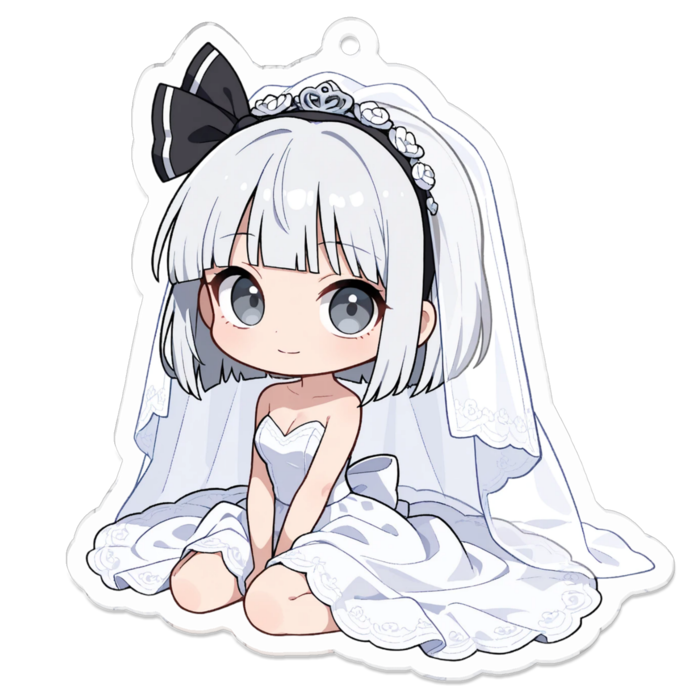 アクリルキーホルダー - 70 x 70 (mm)(キャラのみ)