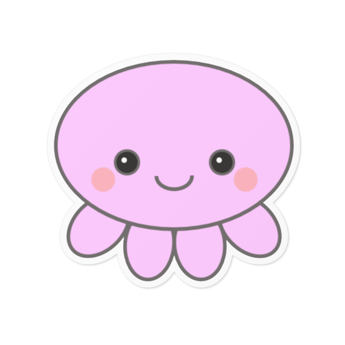 ステッカー - 100 x 100 (mm)