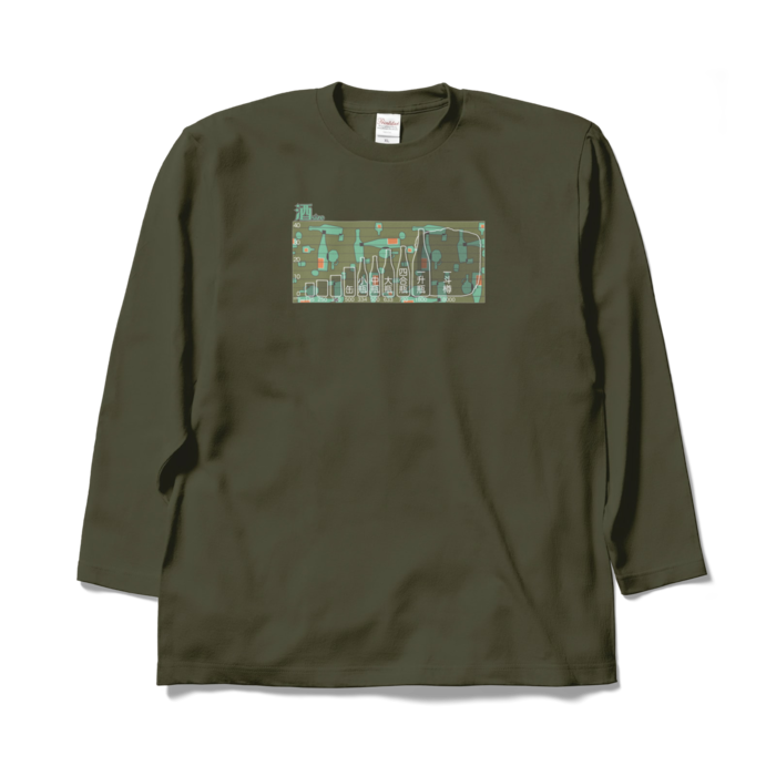 ロングスリーブTシャツ - XL - アーミーグリーン