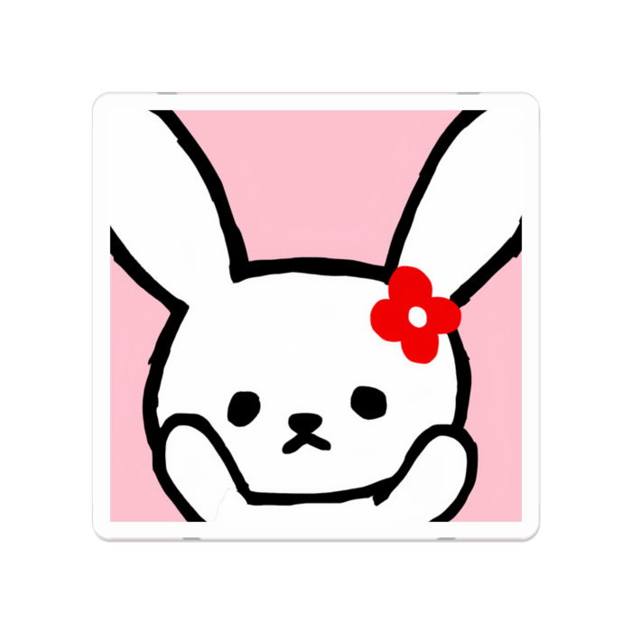 アクリルバッジ - 50 x 50 (mm)