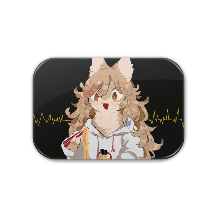 缶バッジ - 角丸 76x51mm