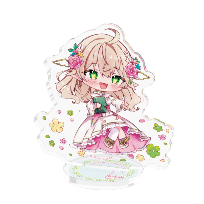 アクリルフィギュア - 50x50mm(サイン入)