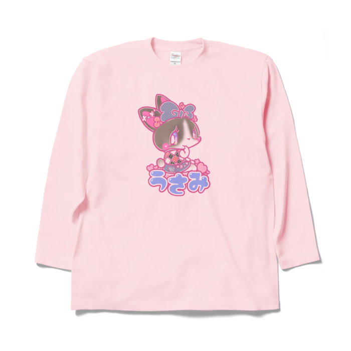 ロングスリーブTシャツ - XL - ライトピンク