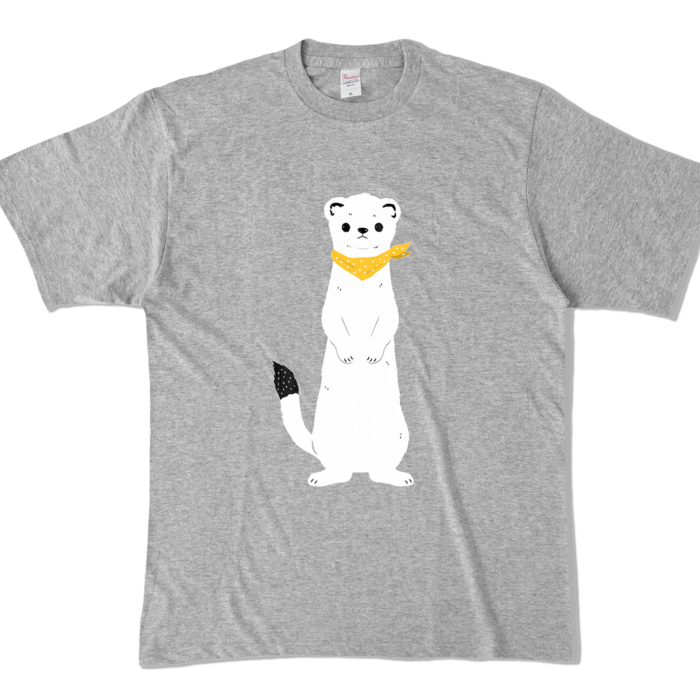 カラーTシャツ - XL - 杢グレー (濃色)