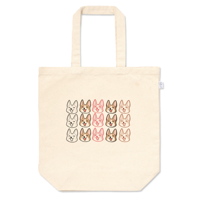 ミニキャラいっぱいトートバッグ🐾Mサイズ