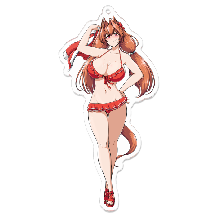 アクリルキーホルダー - 100 x 100 (mm)