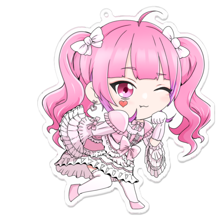 アクリルキーホルダー - 100 x 100 (mm)