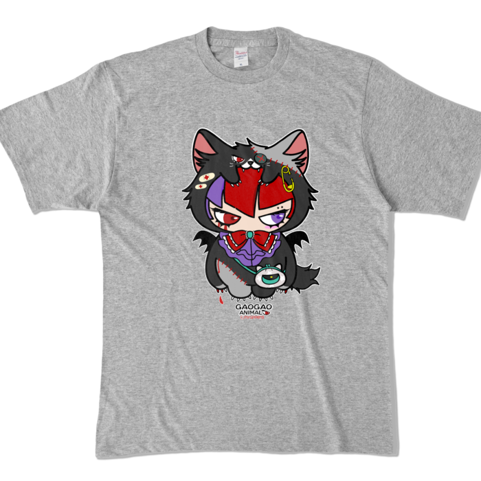 カラーTシャツ - XL - 杢グレー (濃色)