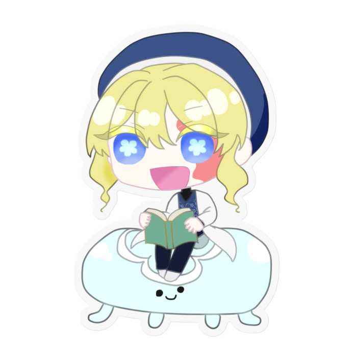 ステッカー - 100 x 100 (mm)(緑)