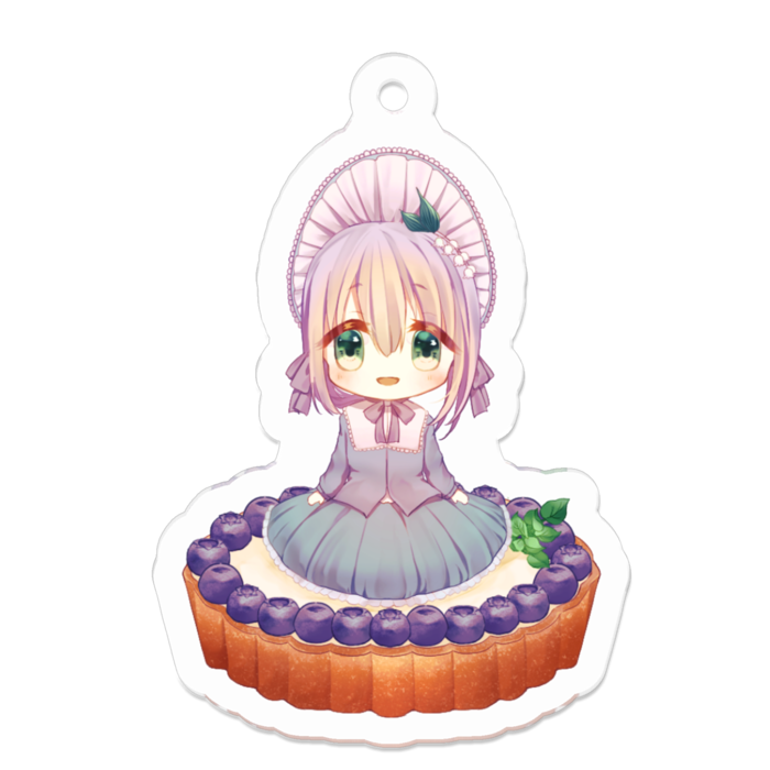 アクリルキーホルダー - 50 x 50 (mm)