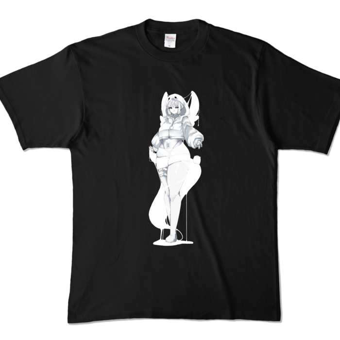 カラーTシャツ - XL - ブラック (濃色)
