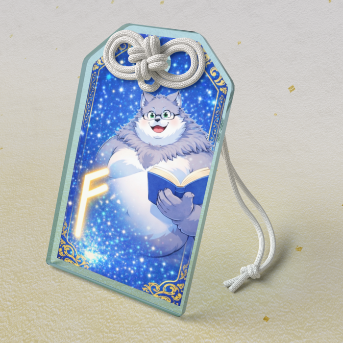 アクリルお守り - 50 × 80mm