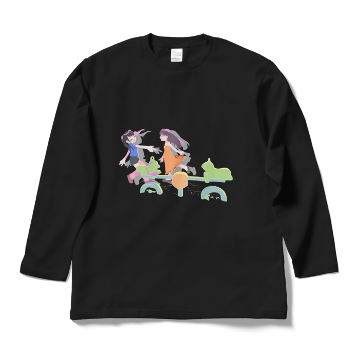 ロングスリーブTシャツ - L - ブラック