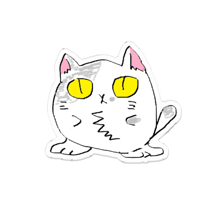 アクリルバッジ - 70 x 70 (mm)