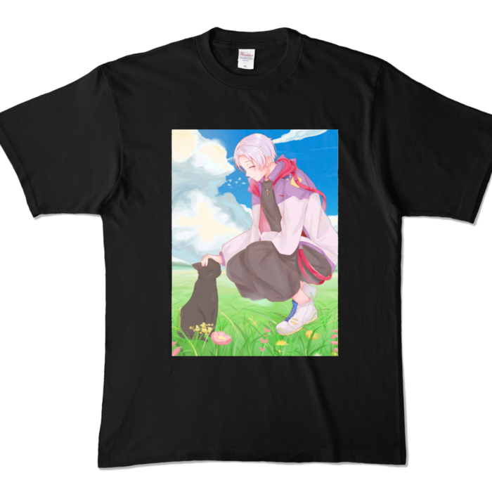 カラーTシャツ - XL - ブラック (濃色)