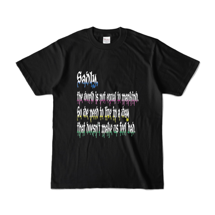 カラーTシャツ - S - ブラック (濃色)