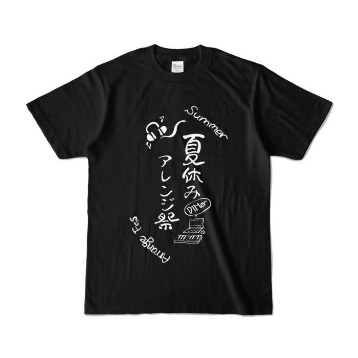 カラーTシャツ - S - ブラック (濃色)