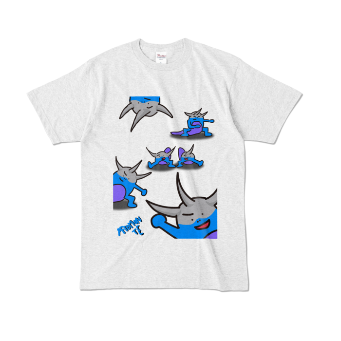 カラーTシャツ - L - アッシュ (淡色)