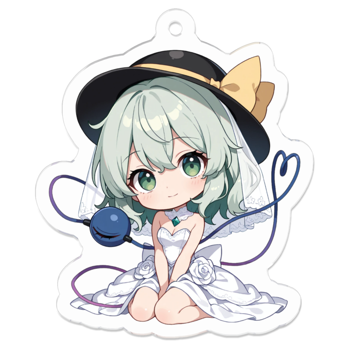 アクリルキーホルダー - 50 x 50 (mm)(キャラのみ)