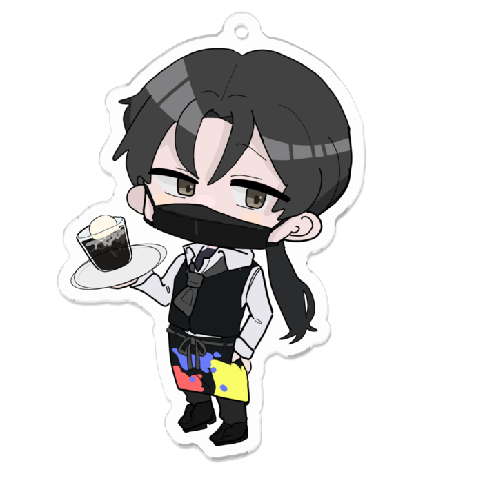 アクリルキーホルダー - 70 x 70 (mm)