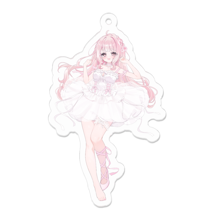 アクリルキーホルダー - 70 x 70 (mm)