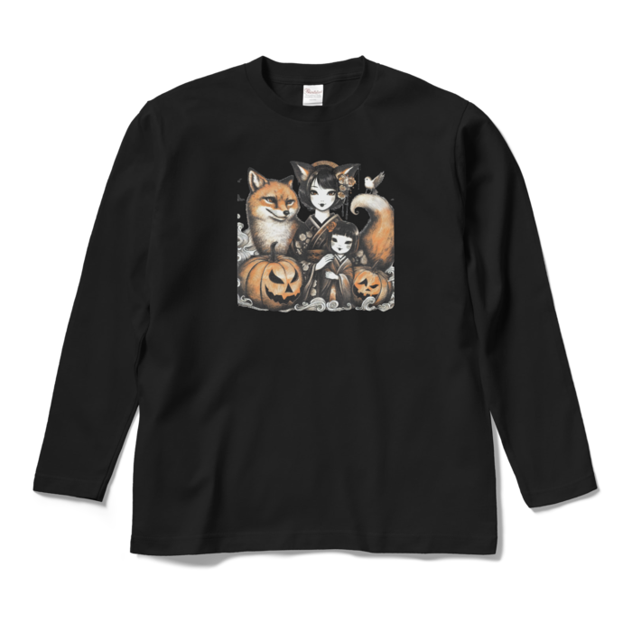 ロングスリーブTシャツ - M - ブラック