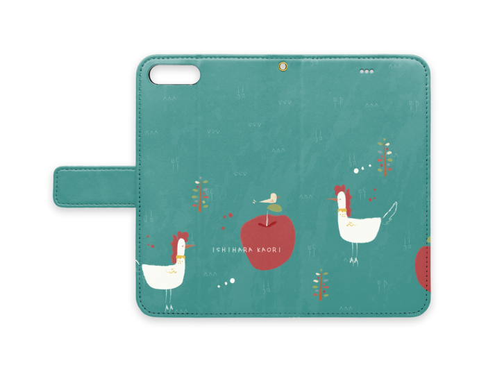 手帳型iPhoneケース - iPhone 8 Plus / 7 Plus - ストラップ穴 あり