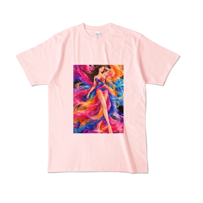 カラーTシャツ - L - ライトピンク （淡色）