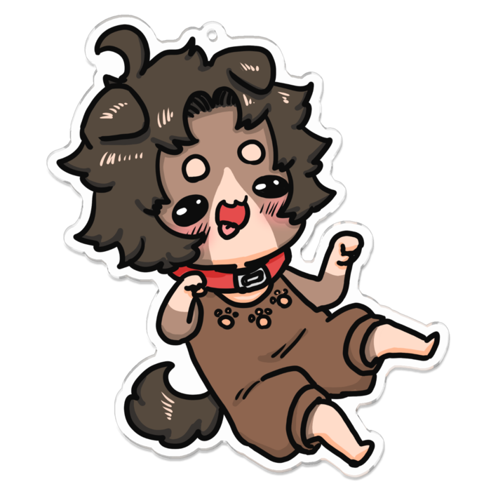 アクリルキーホルダー - 100 x 100 (mm)