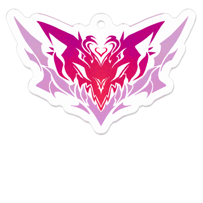 アクリルキーホルダー - 50 x 50 (mm)