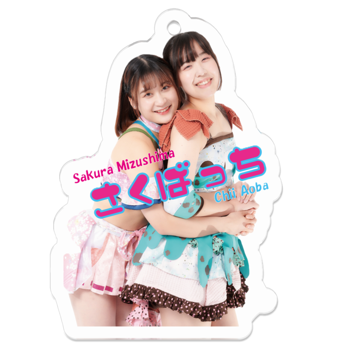 アクリルキーホルダー（コーティング） - 50 x 50 (mm)