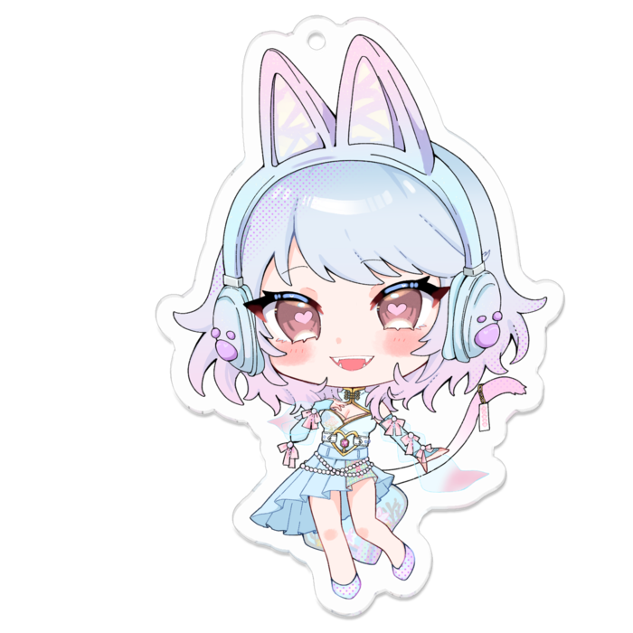 アクリルキーホルダー - 70 x 70 (mm)