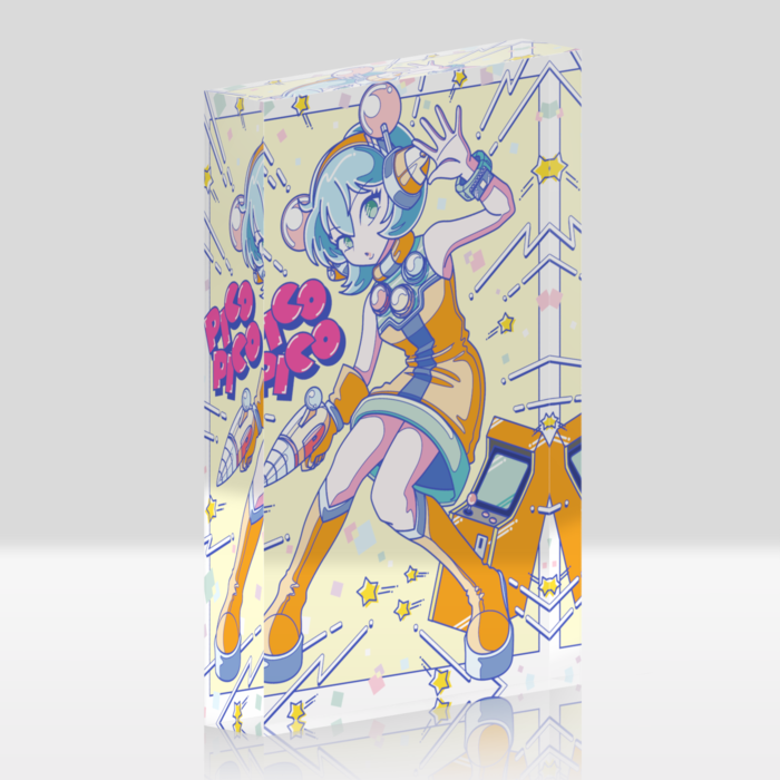 アクリルブロック - 100x148mm