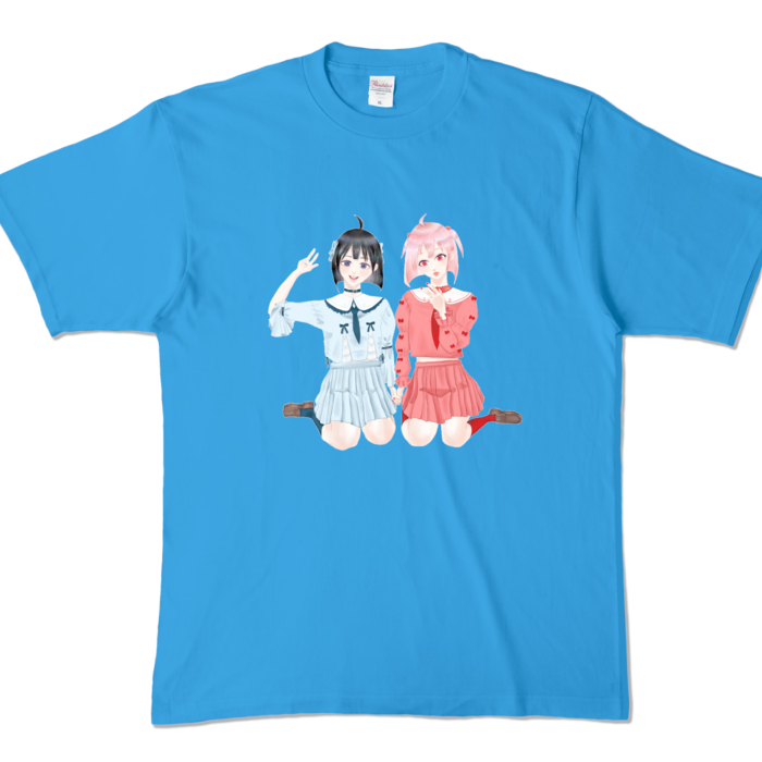 カラーTシャツ - XL - ターコイズ (濃色)