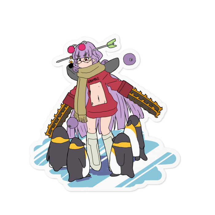 ステッカー - 100 x 100 (mm)