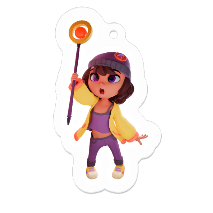 アクリルキーホルダー - 50 x 50 (mm)