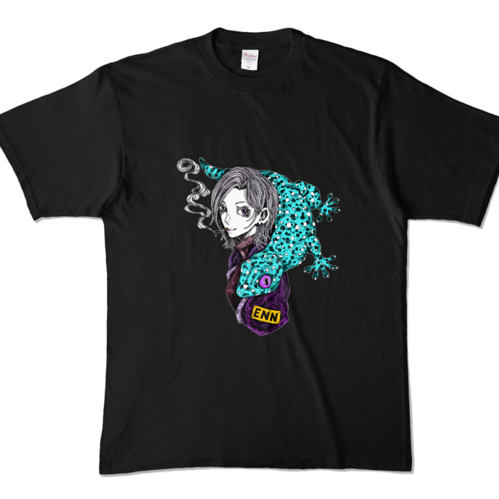 カラーTシャツ - XL - ブラック (濃色)