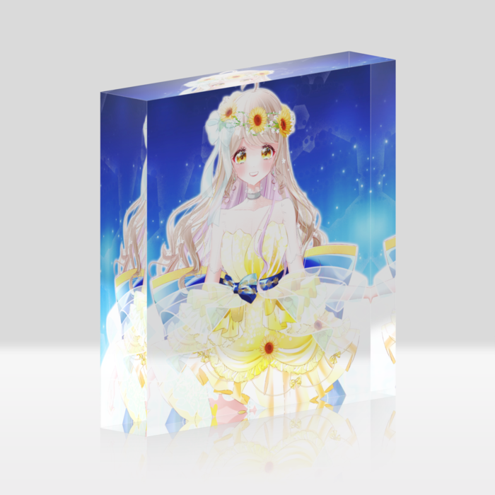 アクリルブロック - 100x100mm