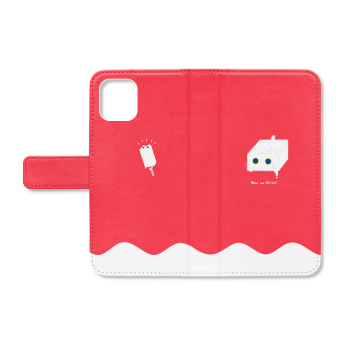 手帳型iPhoneケース - iPhone11 - ストラップ穴 なし