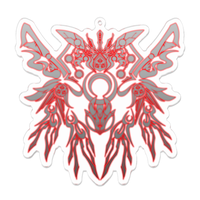 アクリルキーホルダー - 100 x 100 (mm)