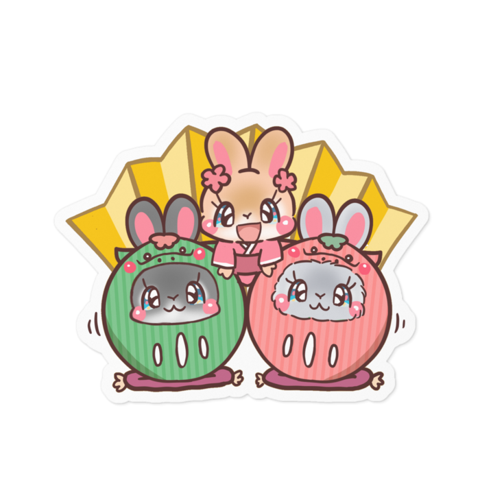 ステッカー - 100 x 100 (mm)