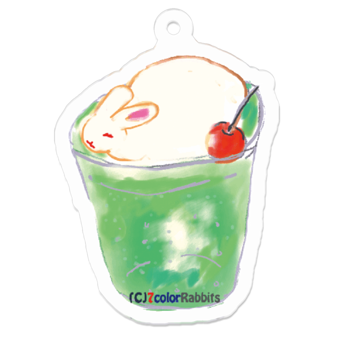 アクリルキーホルダー - 50 x 50 (mm)