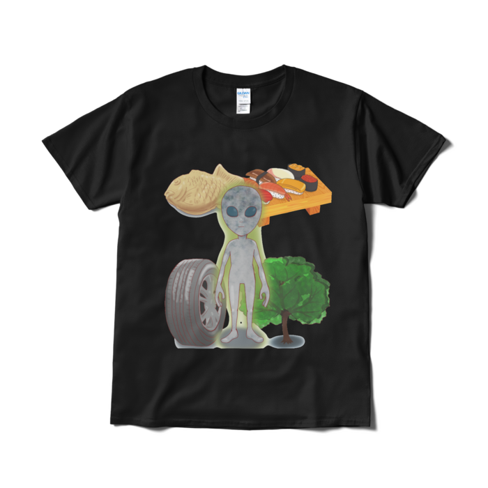 Tシャツ(短納期) - L - ブラック